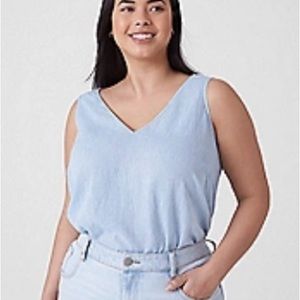 Lane Bryant Swing Sleeveless Blouse
